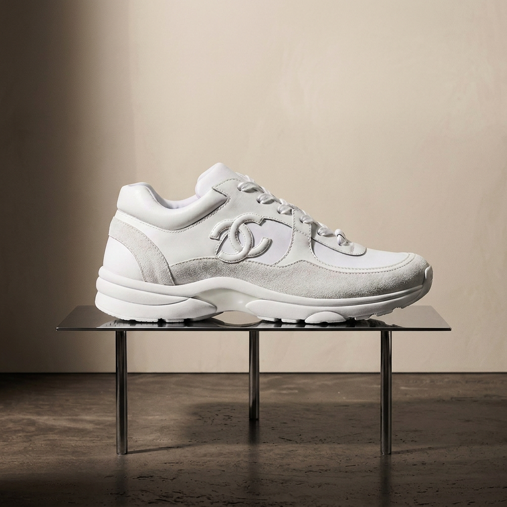Chanel White sneakers — visuel studio Rated N Archive