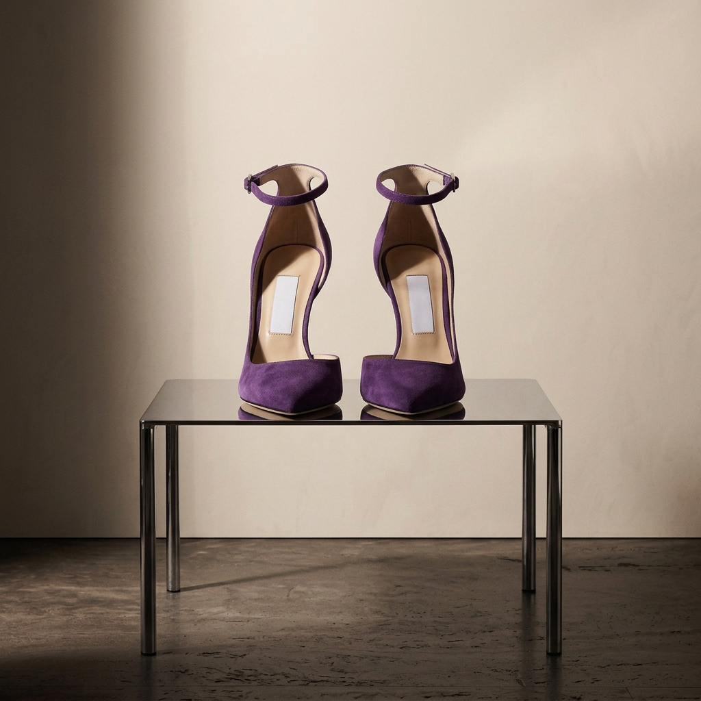 Jimmy Choo Lucy heels in purple — visuel studio Rated N Archive
