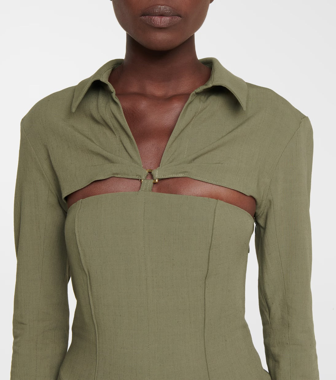 Jacquemus kaki jumpsuit