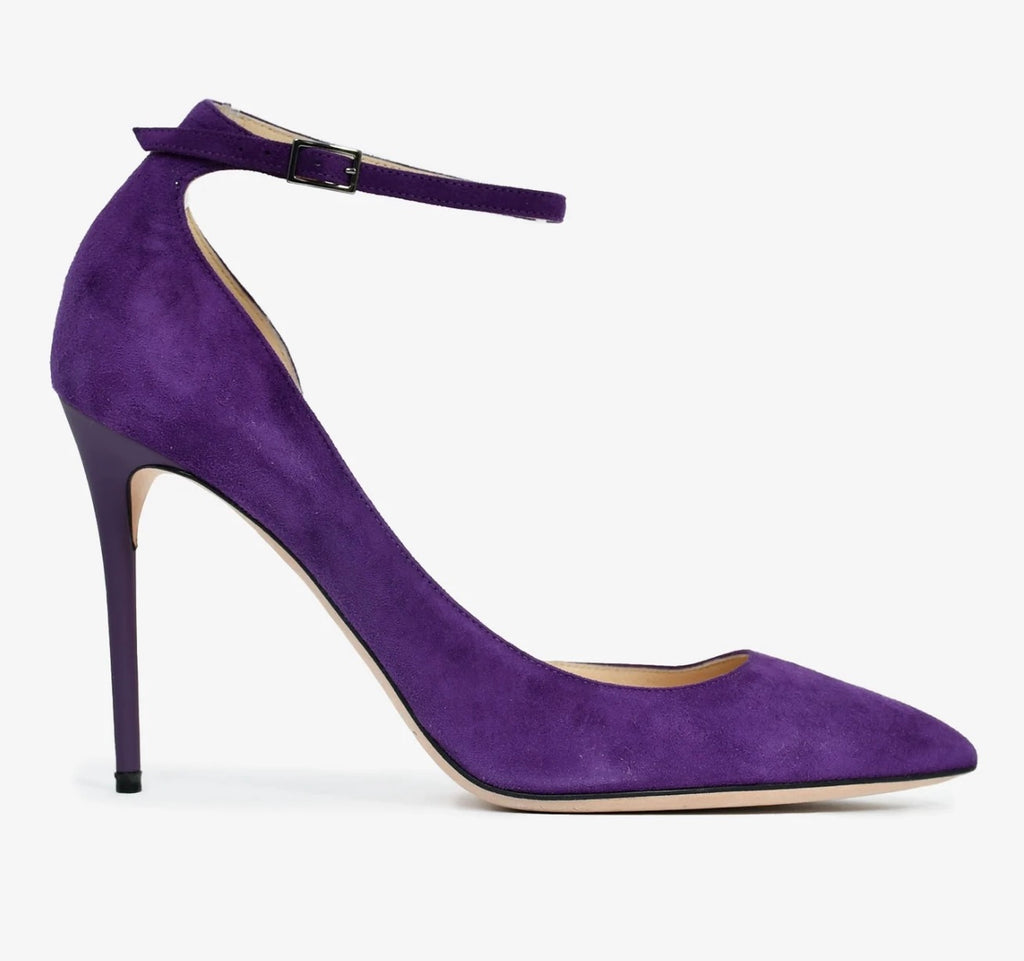 Jimmy Choo Lucy heels in purple