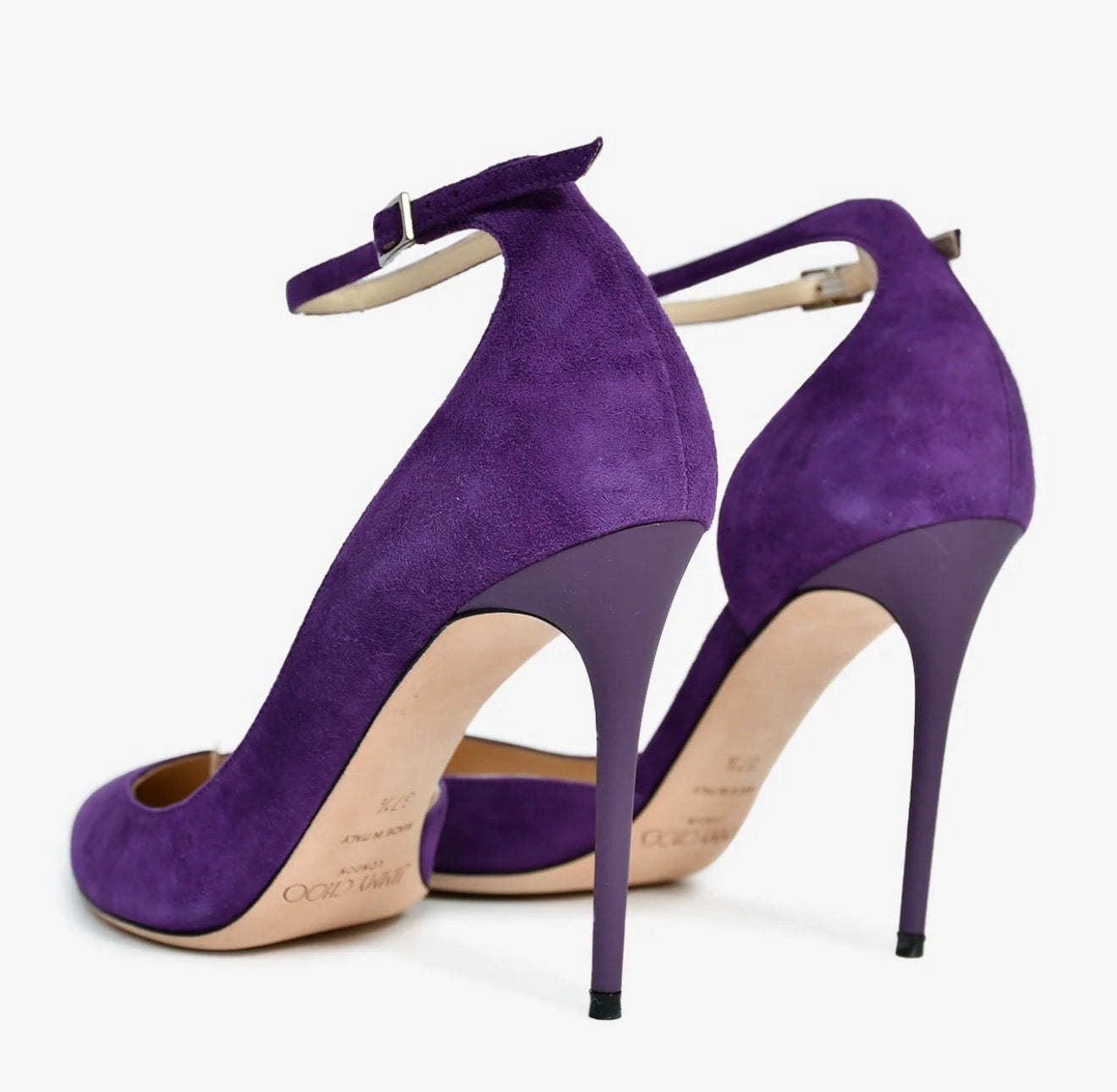 Jimmy Choo Lucy heels in purple
