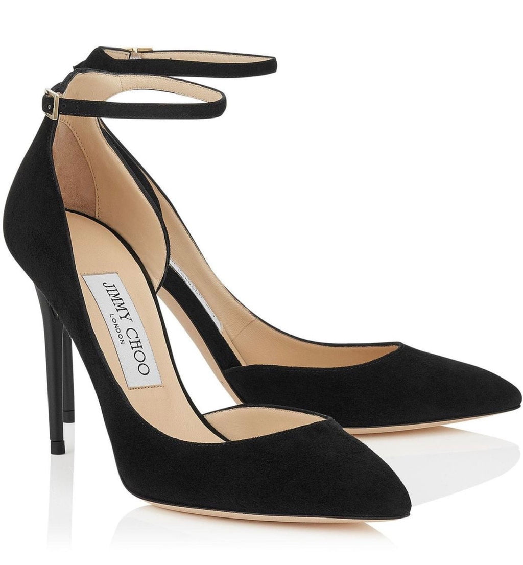 Jimmy Choo Lucy heels in black