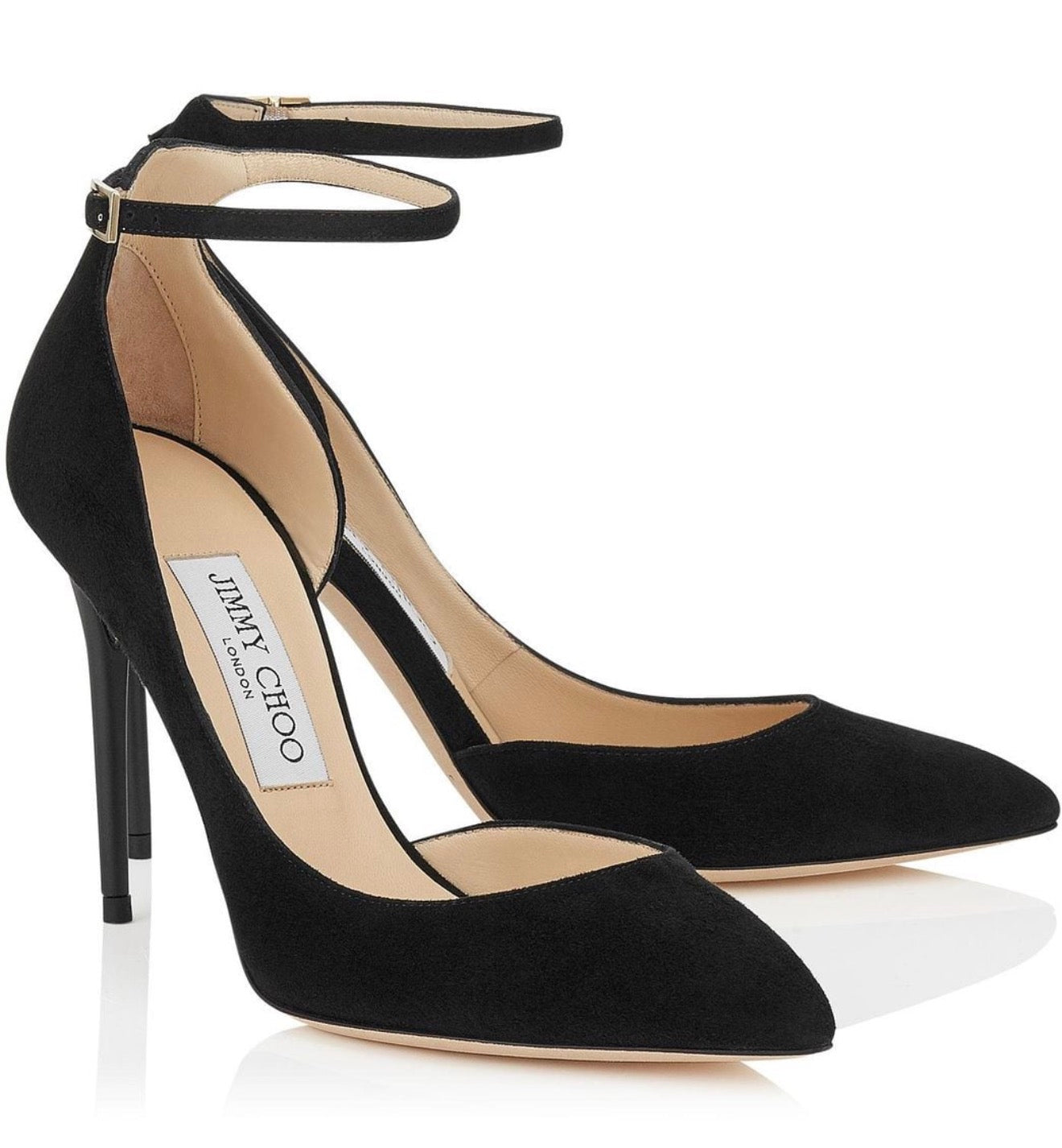 Jimmy Choo Lucy heels in black