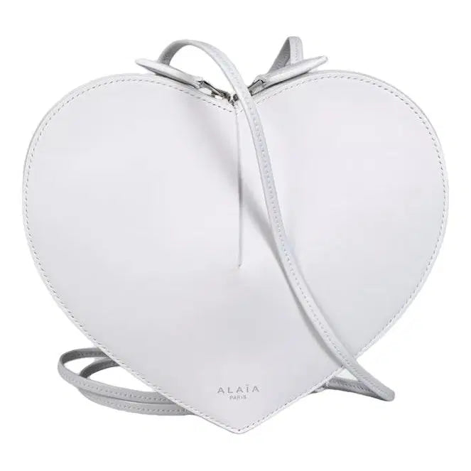 Alaïa Le Cœur matte white